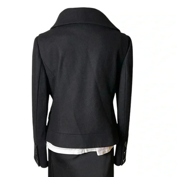 Ann Taylor Black Pea Coat - Picture 7 of 14